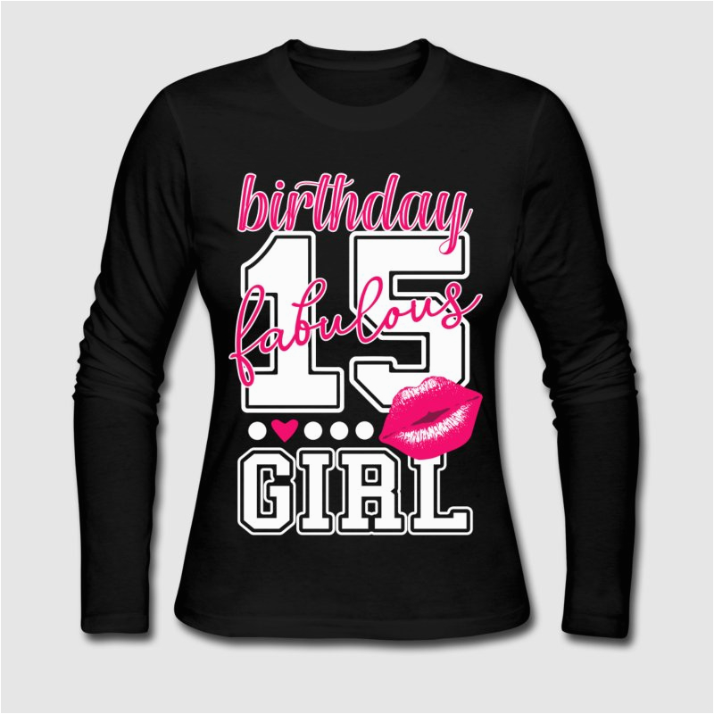 15th birthday girl sweet pink princess kiss long sleeve shirts a109749992