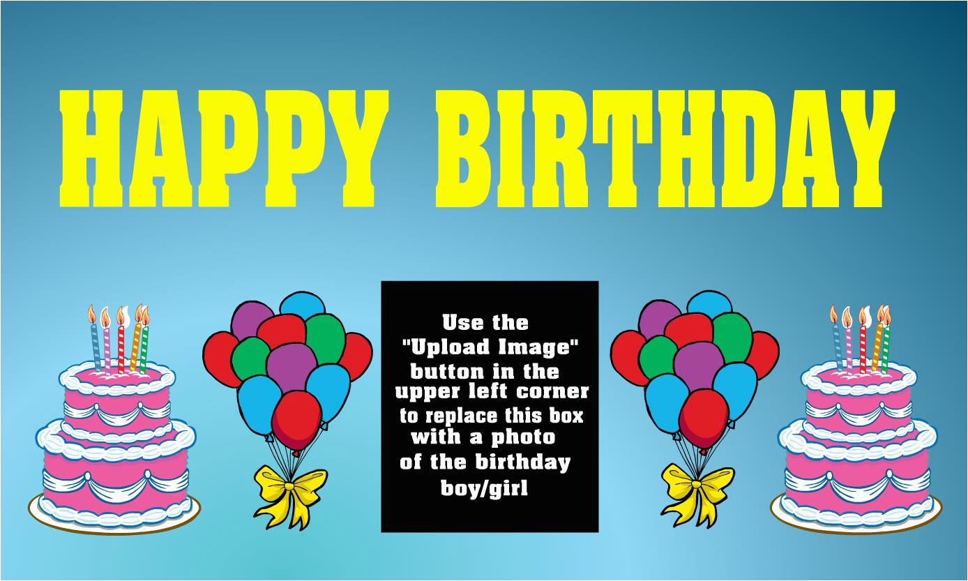 make happy birthday banner online free