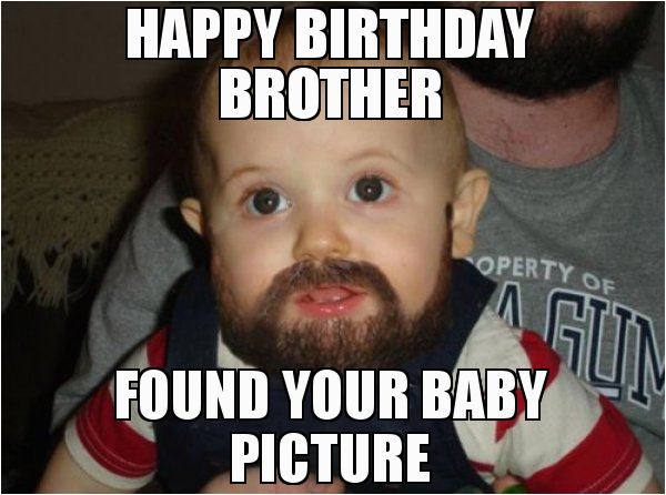brother birthday meme