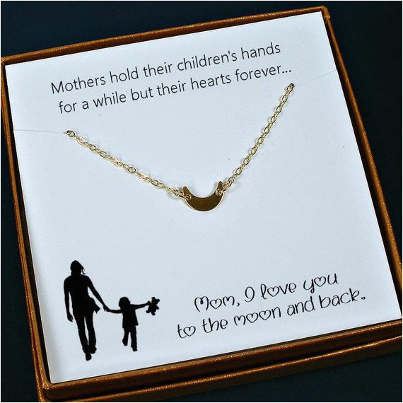 gold mom necklace mom gifts mom birthday