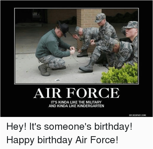 happy birthday military s new