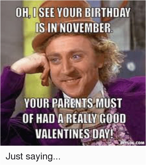 November Birthday Memes BirthdayBuzz