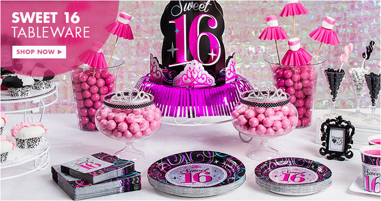 girls birthday sweet 16