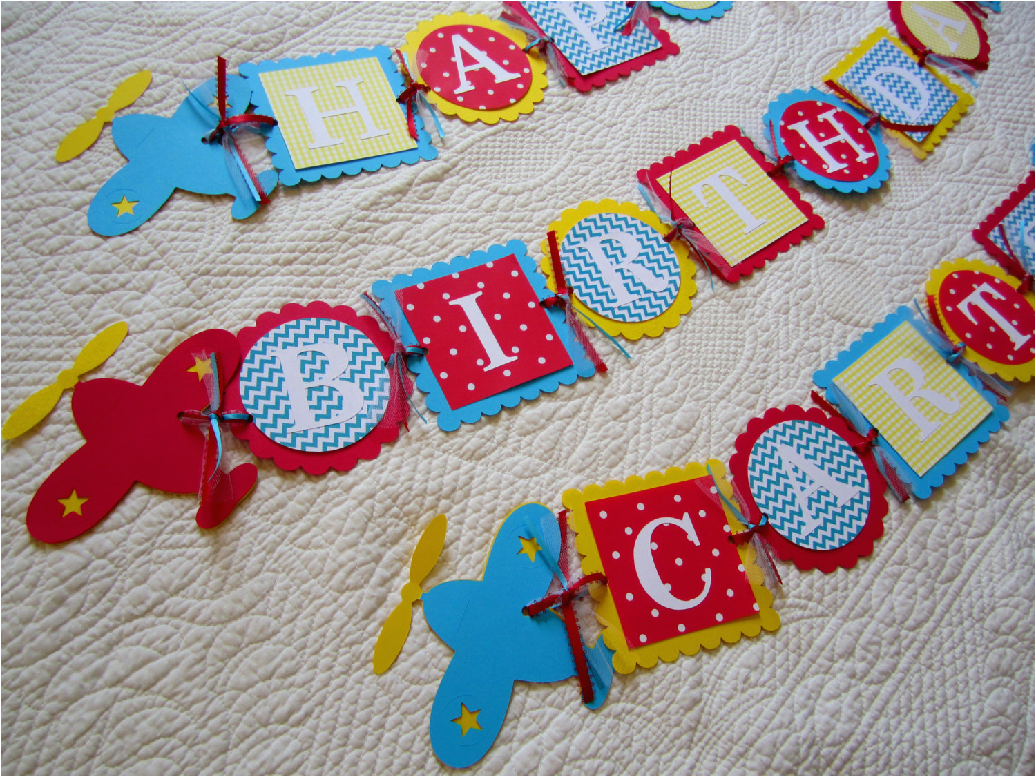 personalized happy birthday name banner