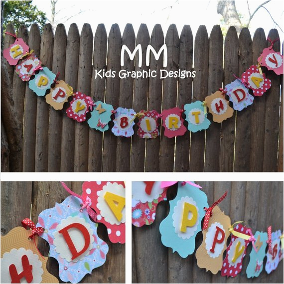 custom happy birthday banner