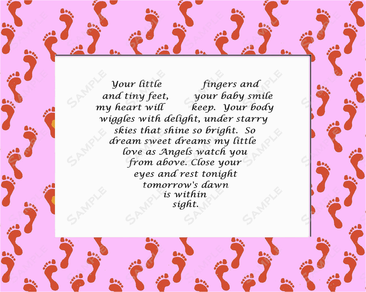 baby girl poems