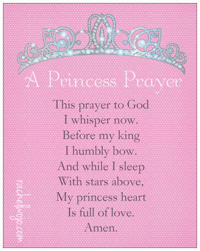 princess prayer