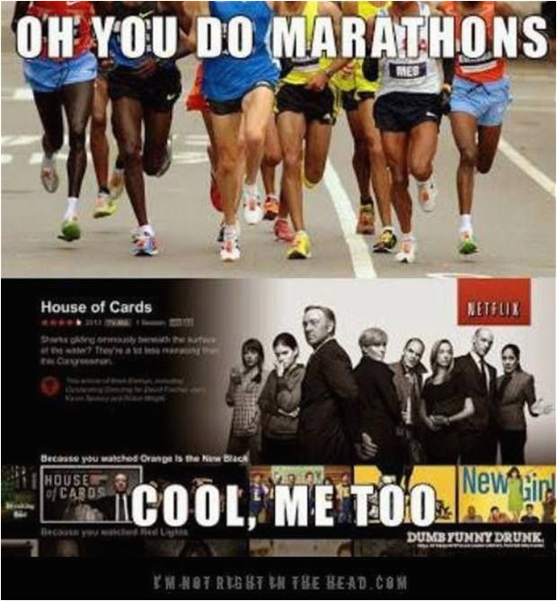 marathon humor