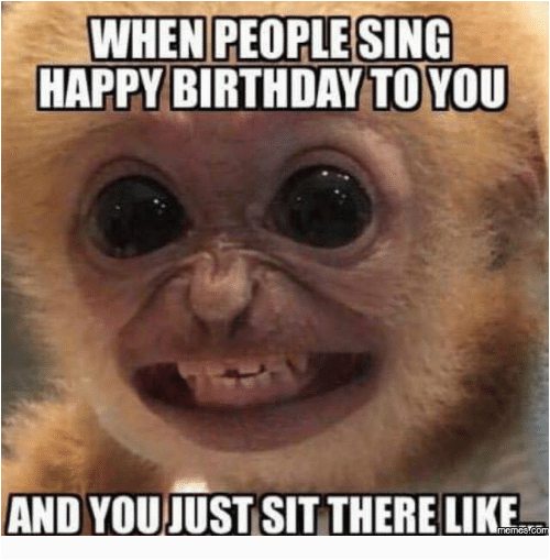 singing happy birthday