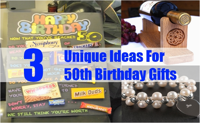 unique ideas for 50th birthday gifts