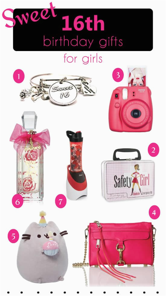 best 16th birthday gift ideas for girls