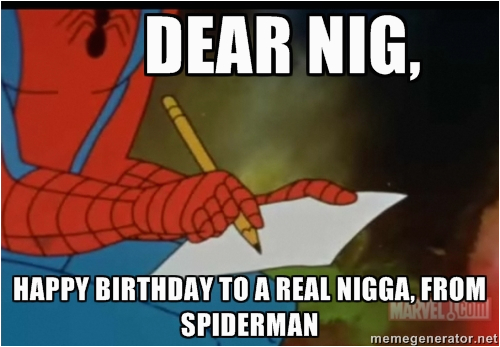 happy birthday memes with spiderman
