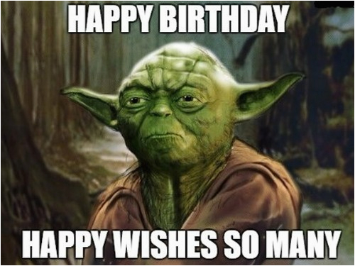 star wars birthday memes