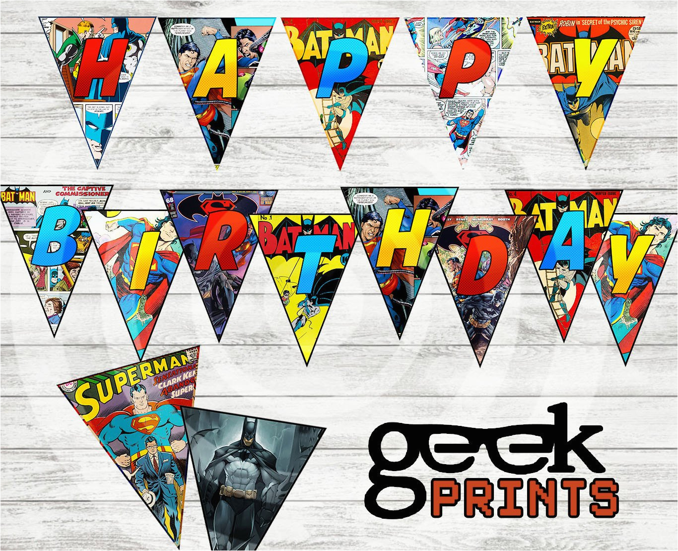 happy birthday banner batman vs superman