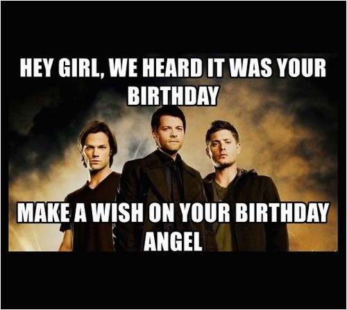 supernatural birthday memes