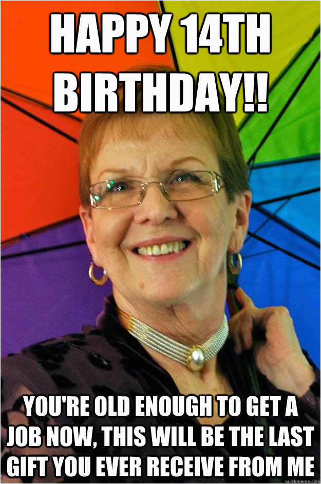 19 grandmother birthday meme