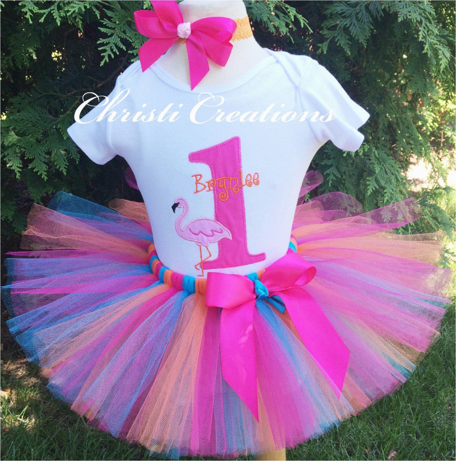 baby girl 1st birthday tutu outfit