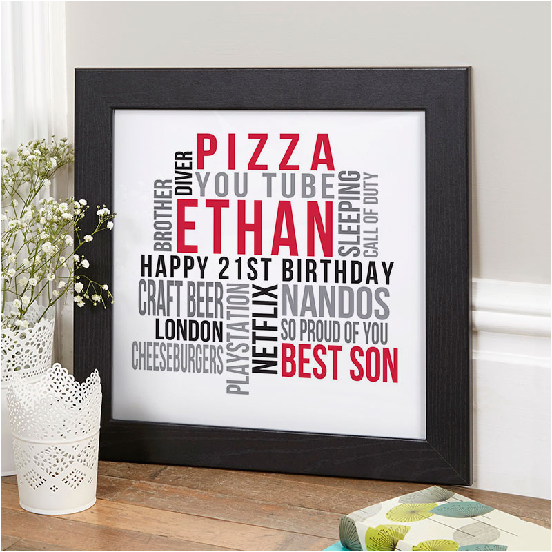 personalized gifts for 21st birthday