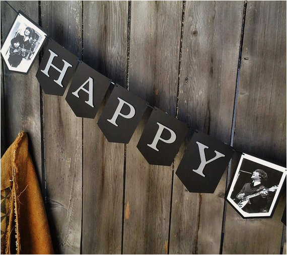 the beatles happy birthday banner unique