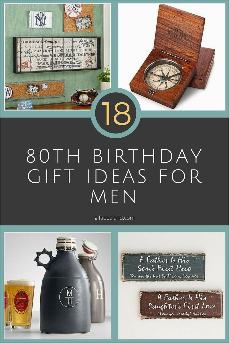 10 perfect 80th birthday gift ideas for dad