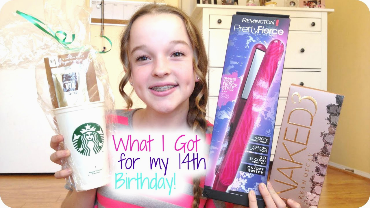 What Should I Get for My 13th Birthday Girl What I Got for My 14th Birthday Youtube