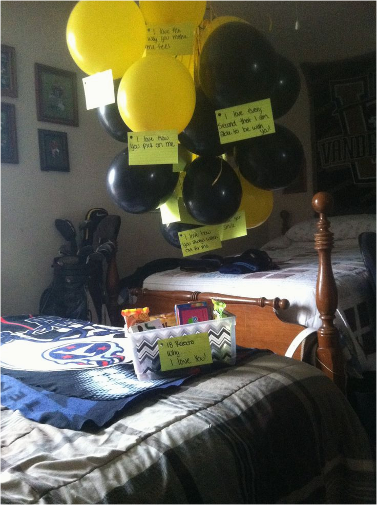 18th Birthday Gifts for Him for My Boyfriends 18th Birthday I Got 18 Balloons and then
