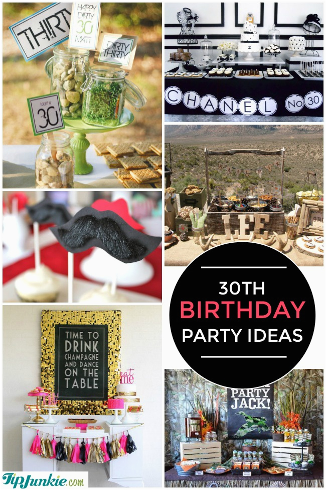 30th birthday party ideas also 20th 40th 50th 60th