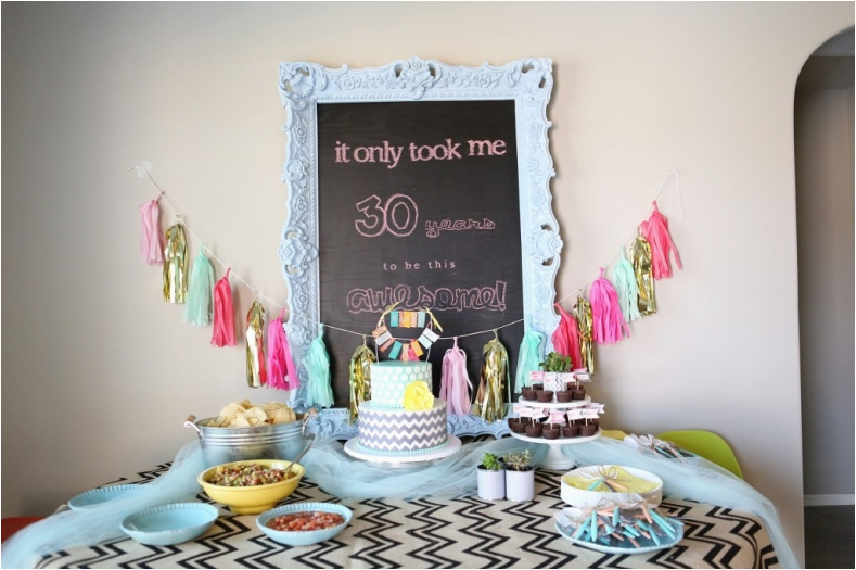 30th birthday party themes
