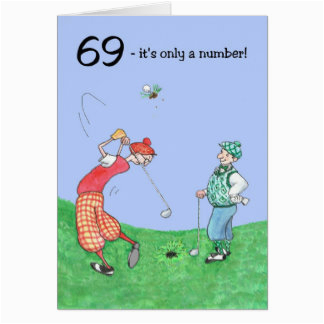 funny golf birthday cards
