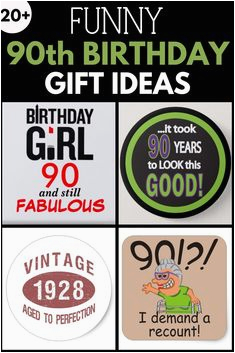90th birthday ideas
