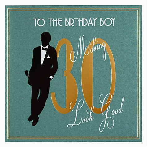 personalised husband 30th birthday cards