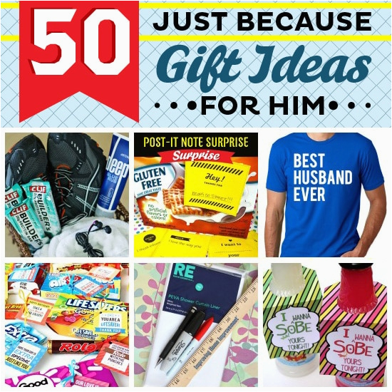 50 just because gift ideas for him