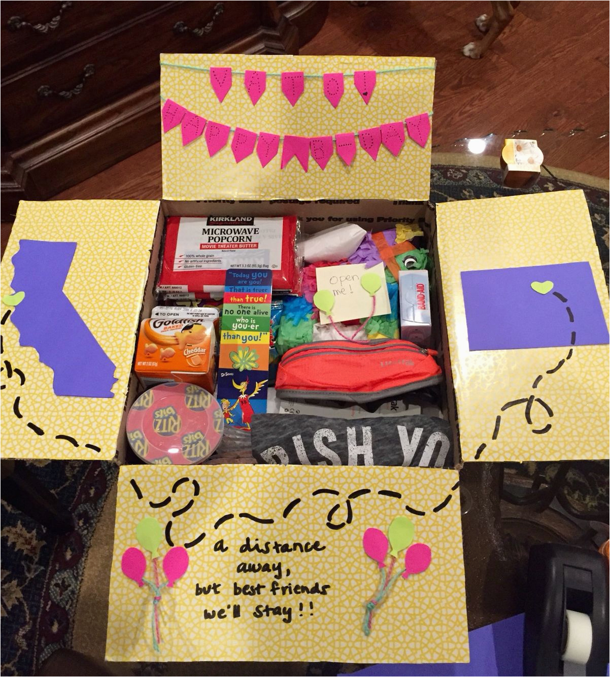 Best Friend Birthday Gifts Male Birthday Care Package For A Best Friend 