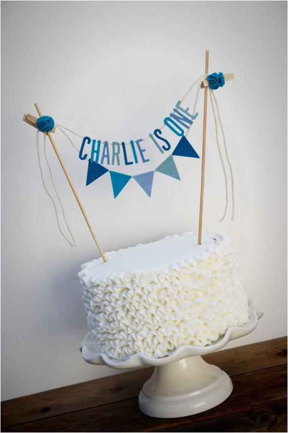 personalized cake banner personalized