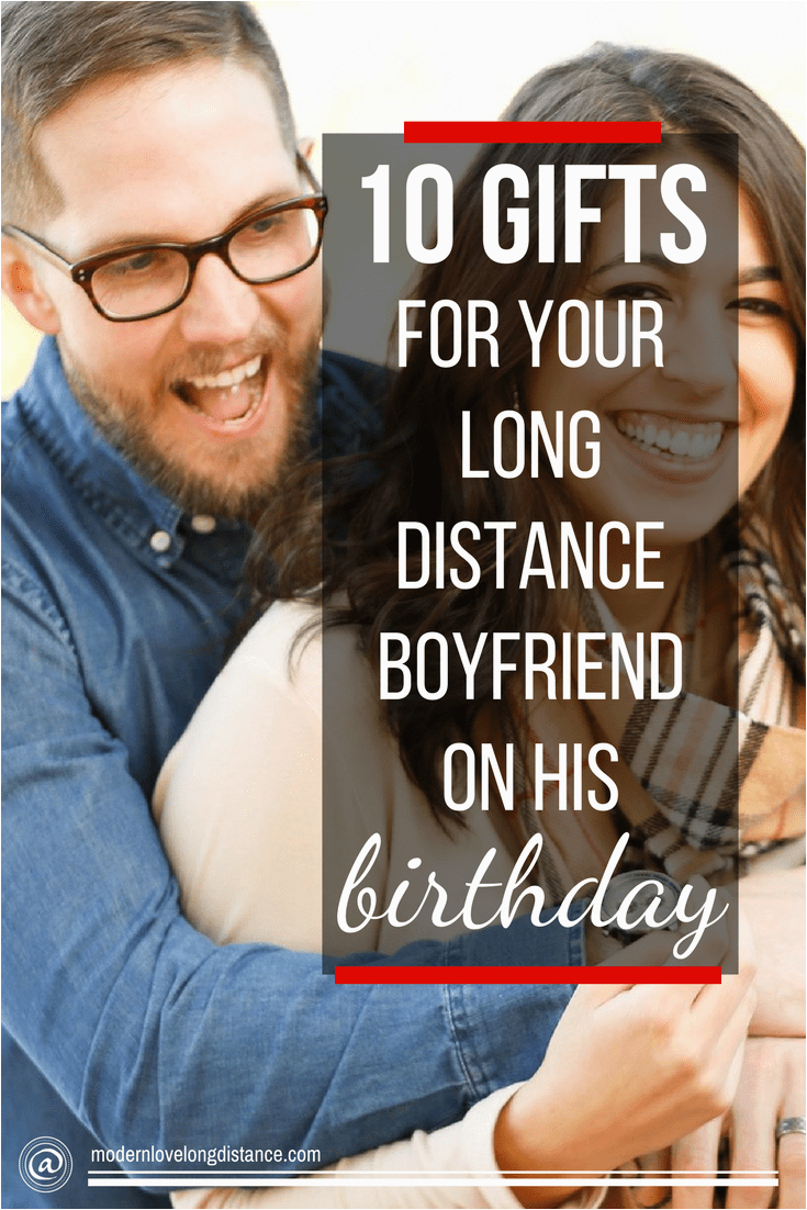 birthday gifts long distance boyfriend