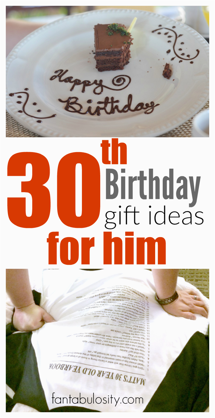 Birthday Gift Ideas for Him Delivered 30th Birthday Gift Ideas for Him Gift Shopping for A