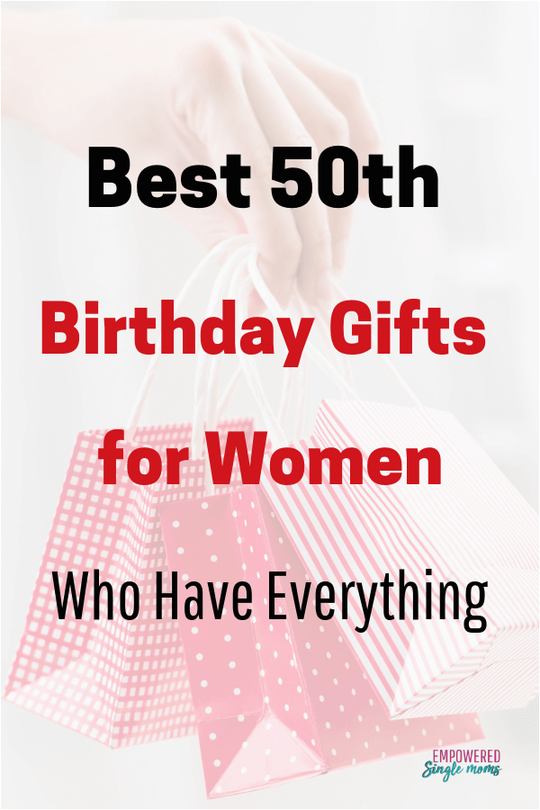 50th birthday gifts women