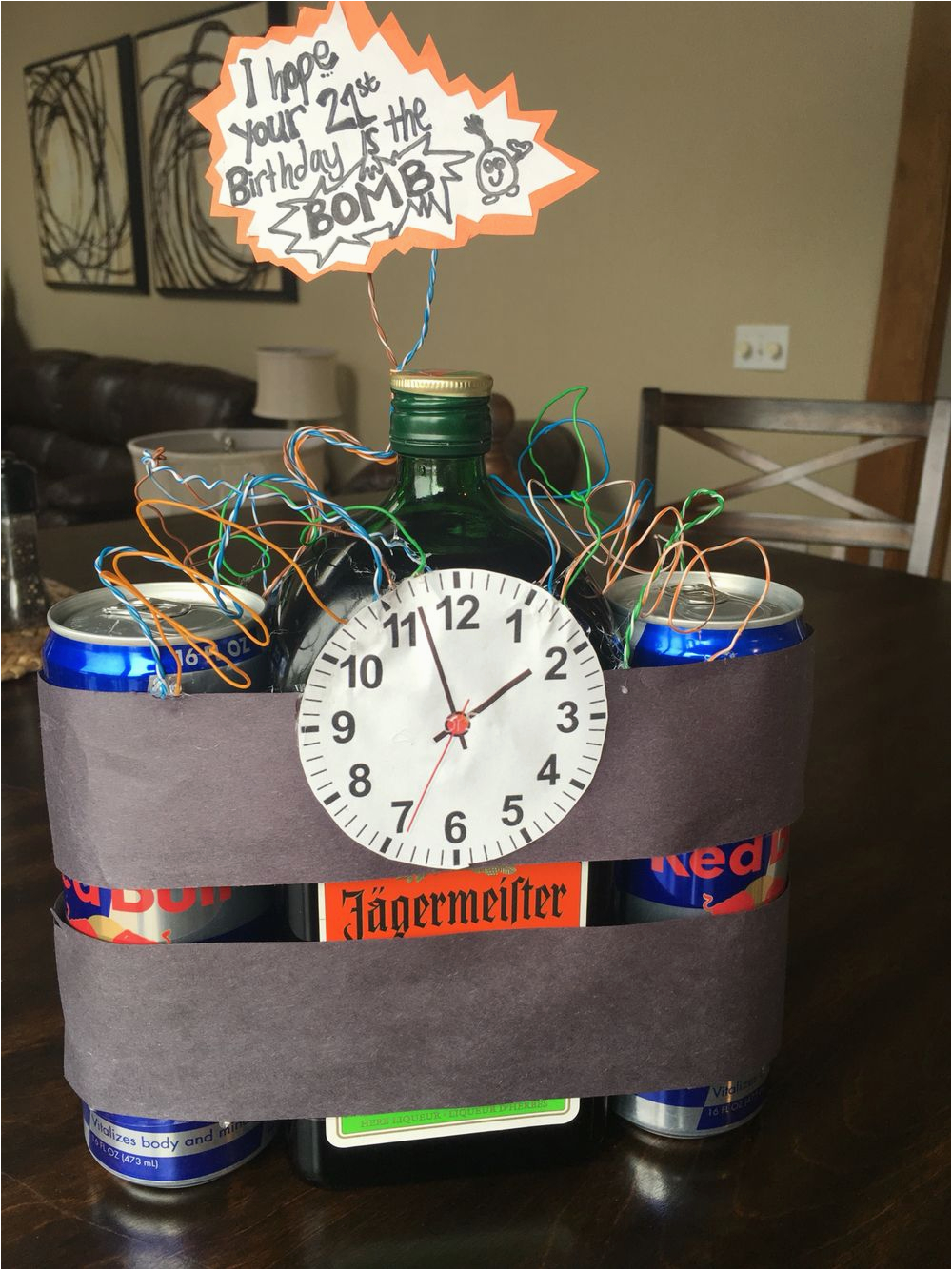 Birthday Gifts for Boyfriend Creative Boyfriends 21st Birthday Idea Jager Bombs Creative