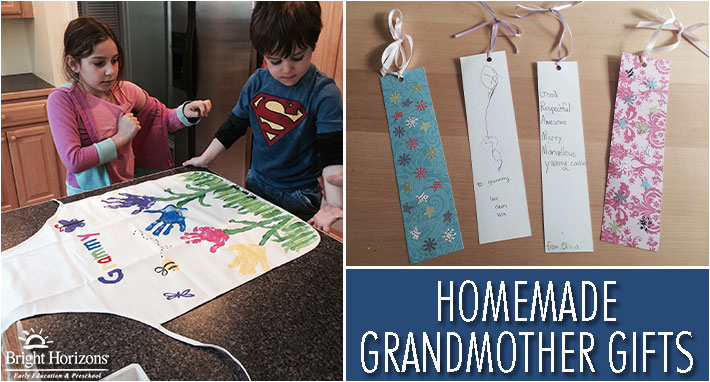 homemade grandmother gifts from kids