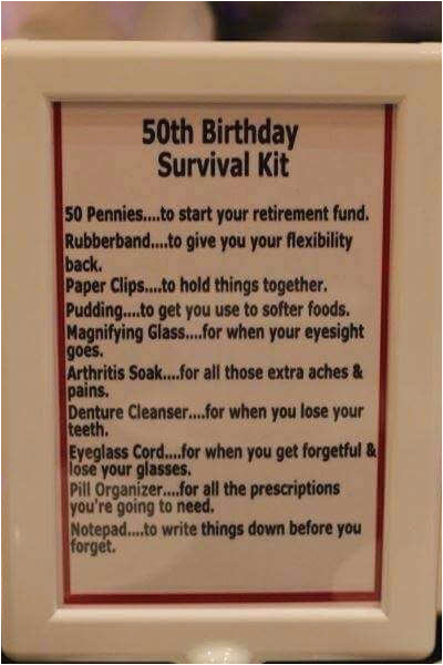 50 year old birthday party ideas for him