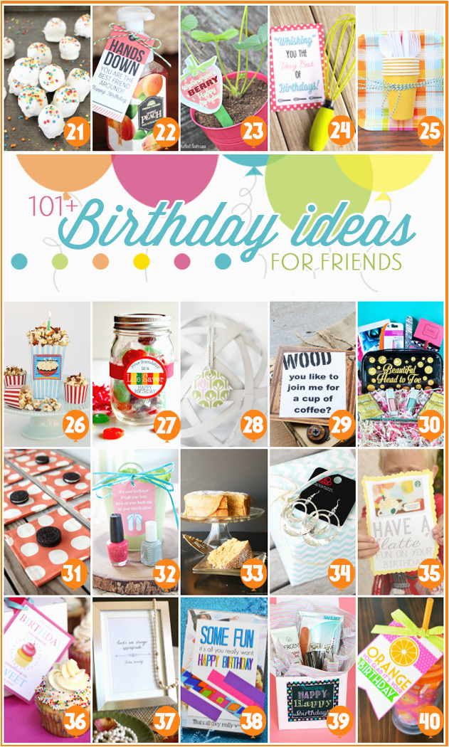 101 creative birthday gift ideas