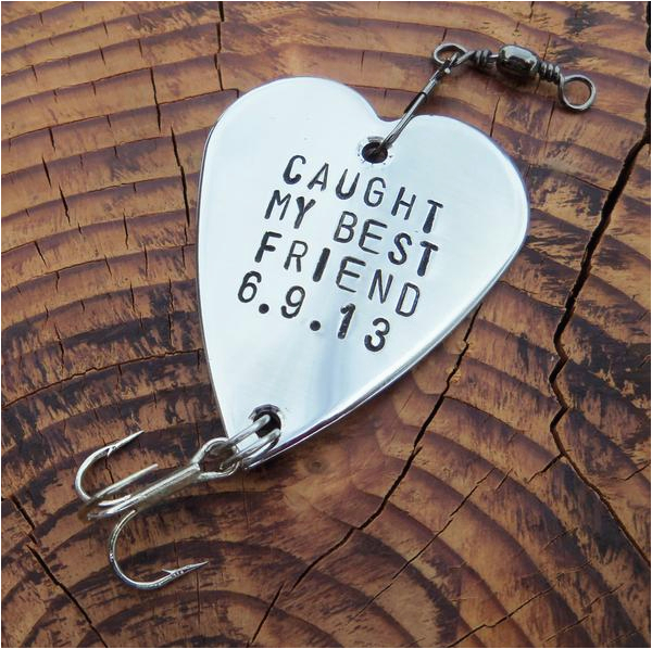 caught my best friend gifts for friends gift for boyfriend fishing gift men birthday for husband male friend long distance friendship sports