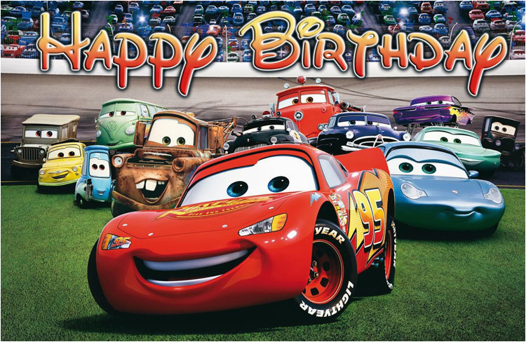 disney cars birthday banner