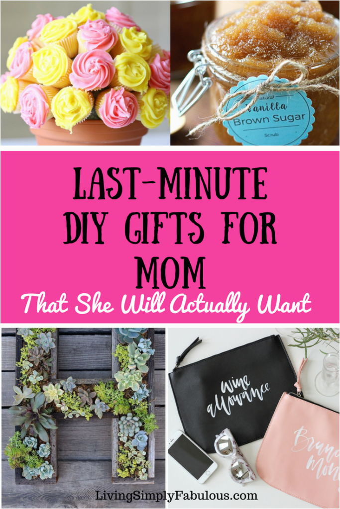 cheap diy gifts for mom