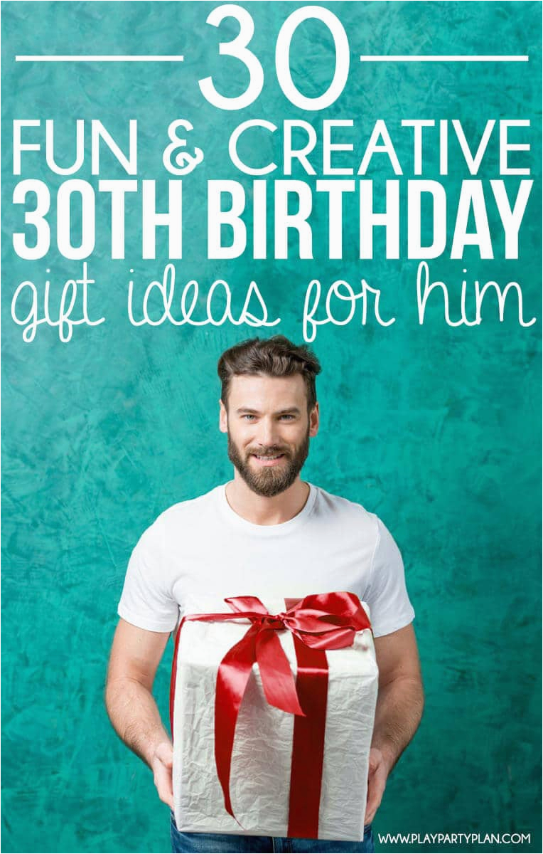 30th birthday gift ideas