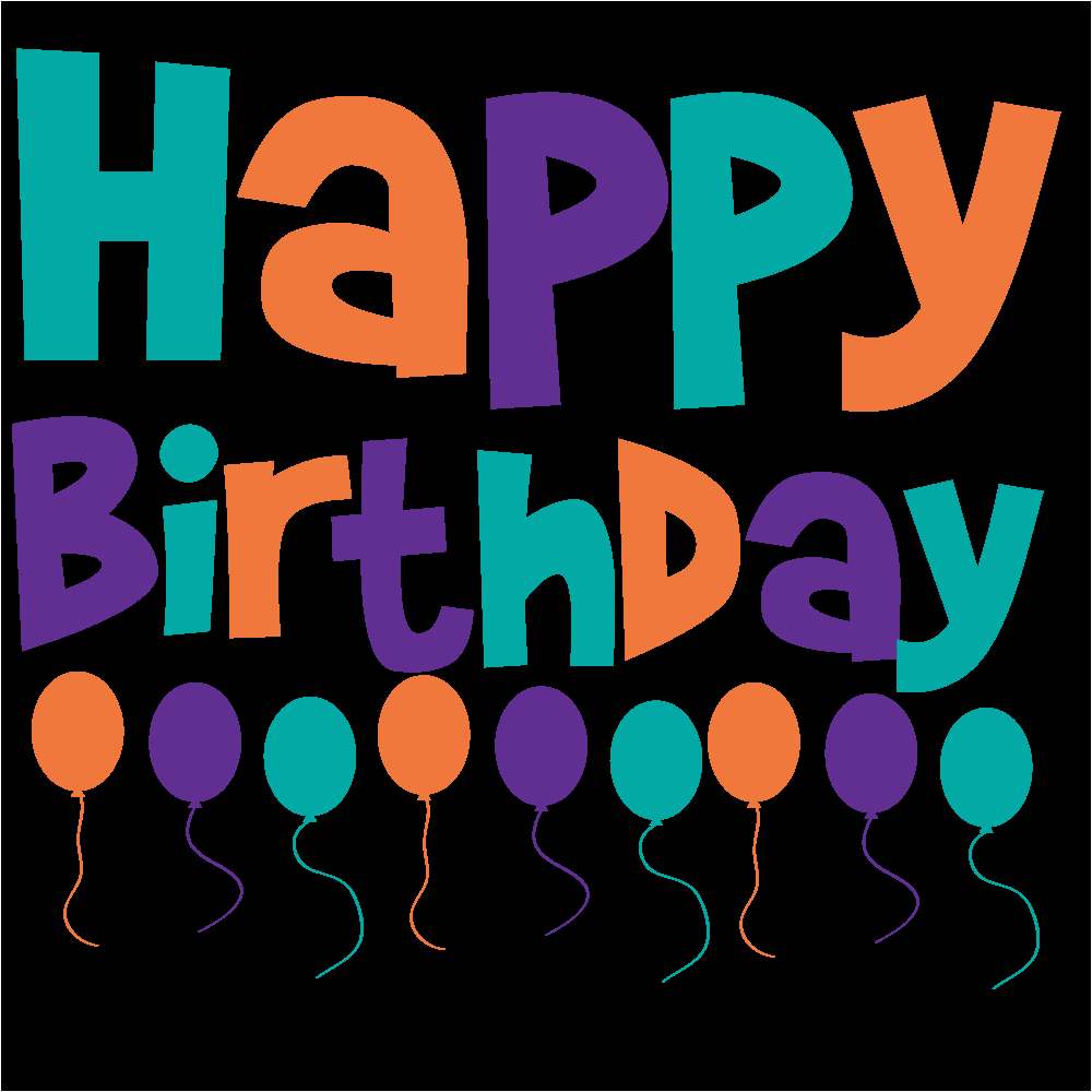 happy birthday banner clipart