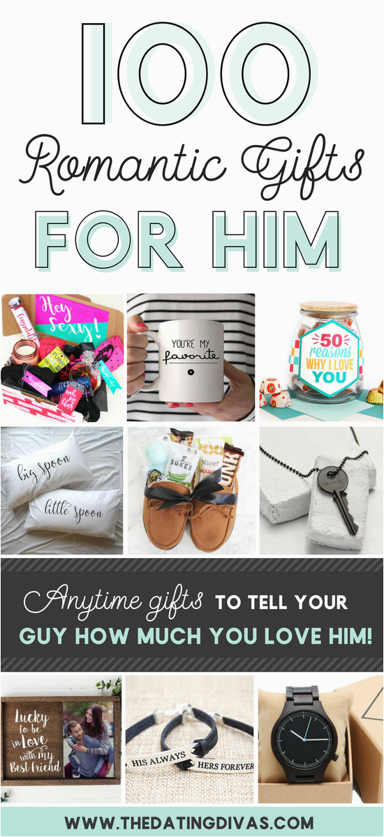 50 romantic gift ideas for him