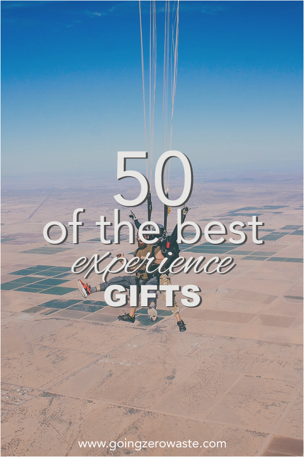 50 of the best experience gifts