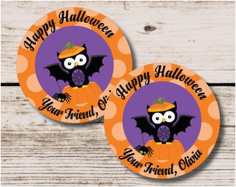 halloween pumpkin happy birthday banner