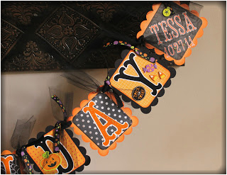 halloween birthday banner